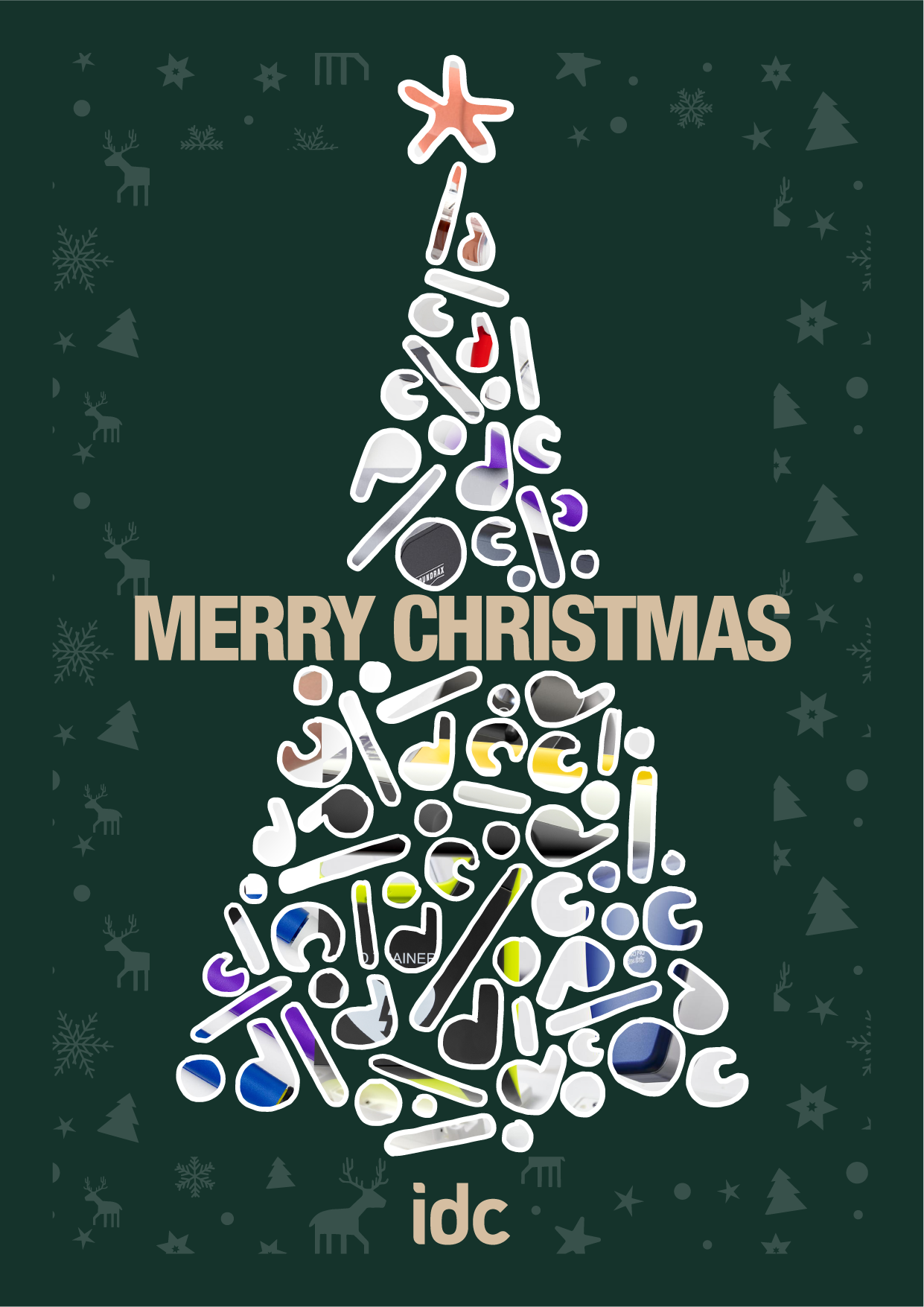 来自英国IDC的双旦祝福 Merry Christmas！